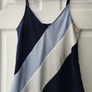 Dynamite Navy and Light Blue Camisole